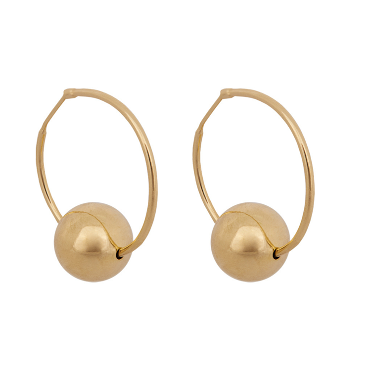 Argola Pingente Bolas Collab Helena Bordon