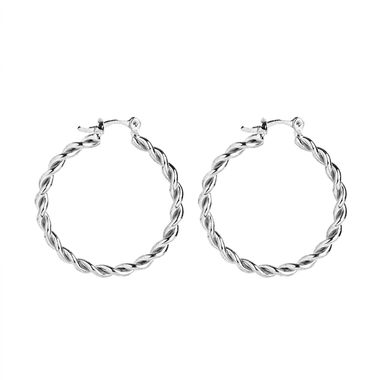 Brinco Argola Torcida Média