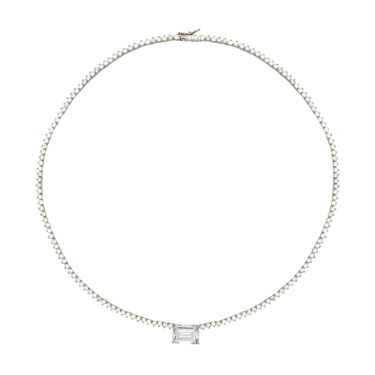 Colar Riviera Retângulo