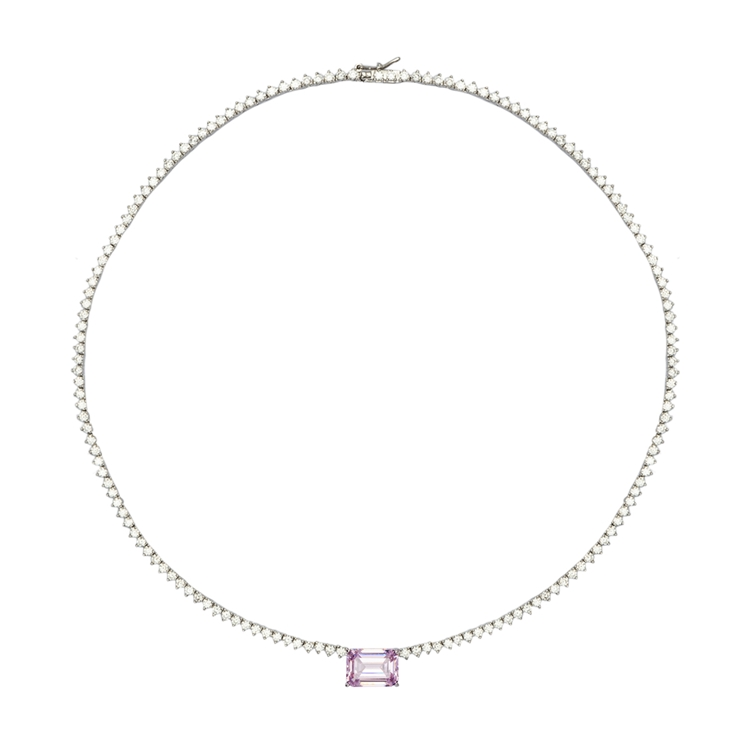 Colar Riviera Retângulo