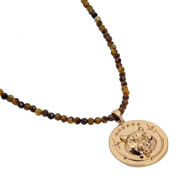 Colar Talismã Animais Tigre
