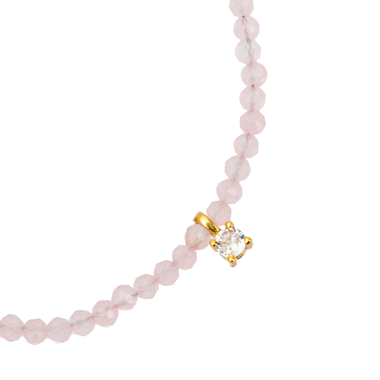 Tornozeleira Zircônias e Pingentes