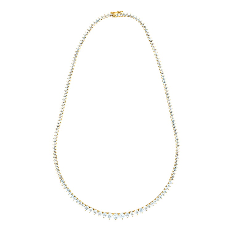 Colar Riviera Nina Acquamarine 45cm