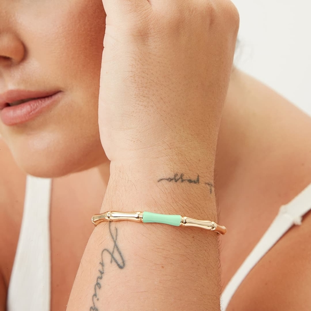 Pulseira Bambu Esmaltada