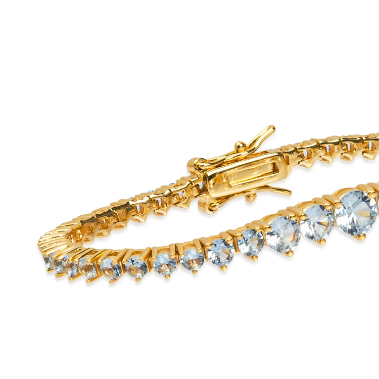 Pulseira Riviera Nina Acquamarine