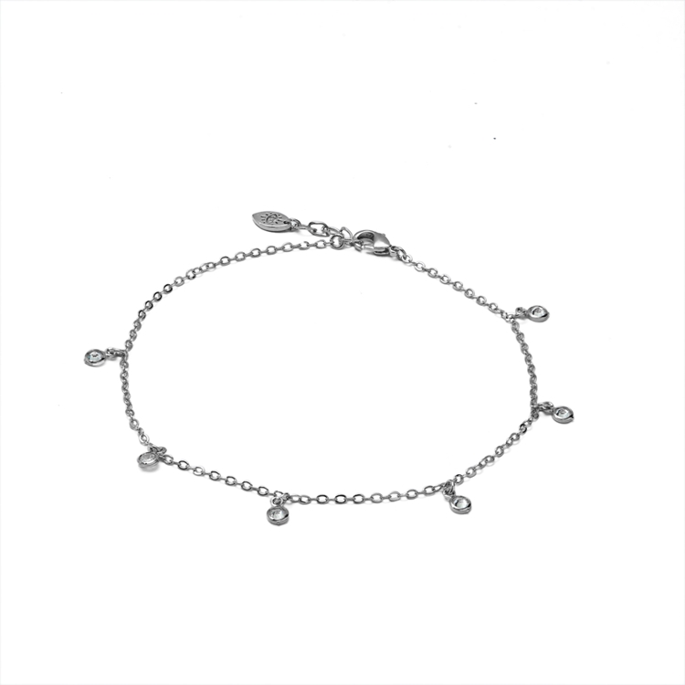 Tornozeleira Dani Gotas de Zircônia