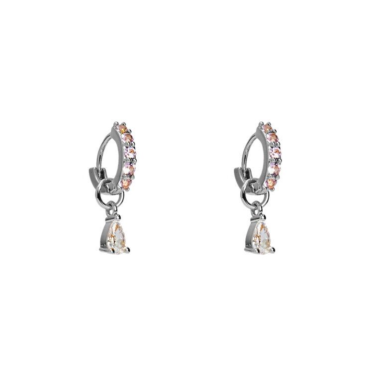 Brinco Piercing Gota Pink