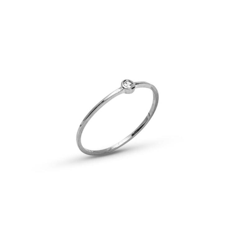 Anel Ponto Zircônia