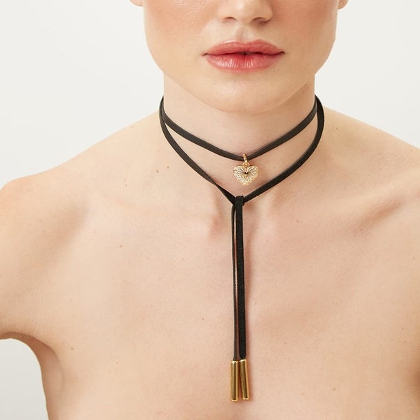 Colar Choker Collab Misha e NV
