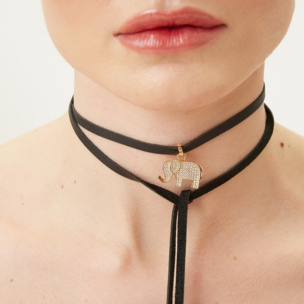 Colar Choker Collab Misha e NV