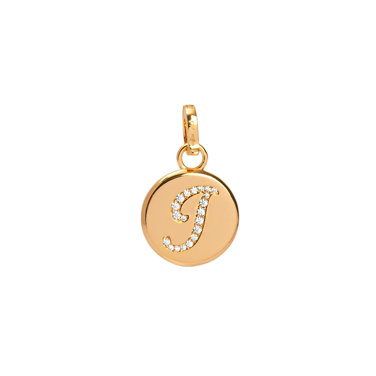 Be Charm Letras Cravejado Pingente Collab Misha e NV