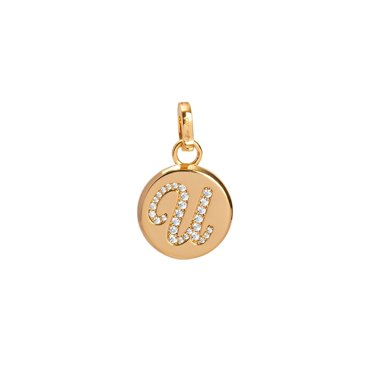 Be Charm Letras Cravejado Pingente Collab Misha e NV