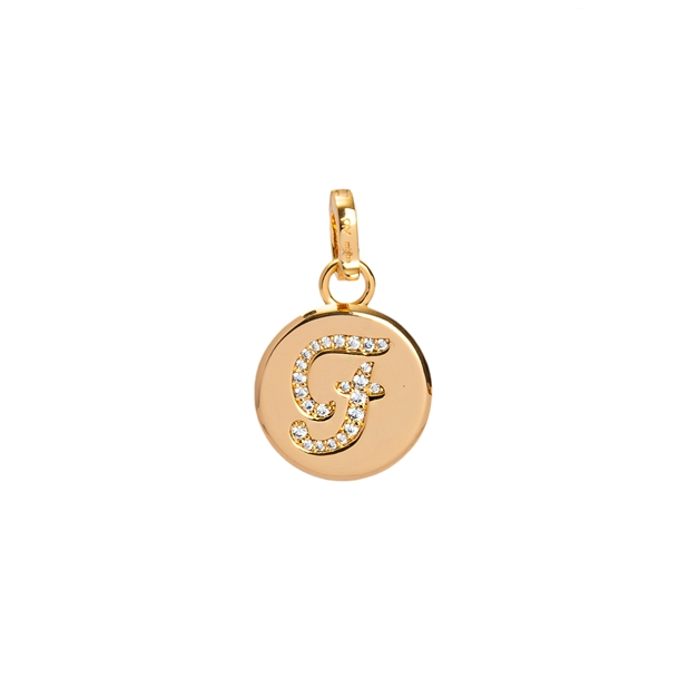 Be Charm Letras Cravejado Pingente Collab Misha e NV