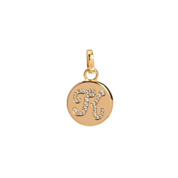 Be Charm Letras Cravejado Pingente Collab Misha e NV
