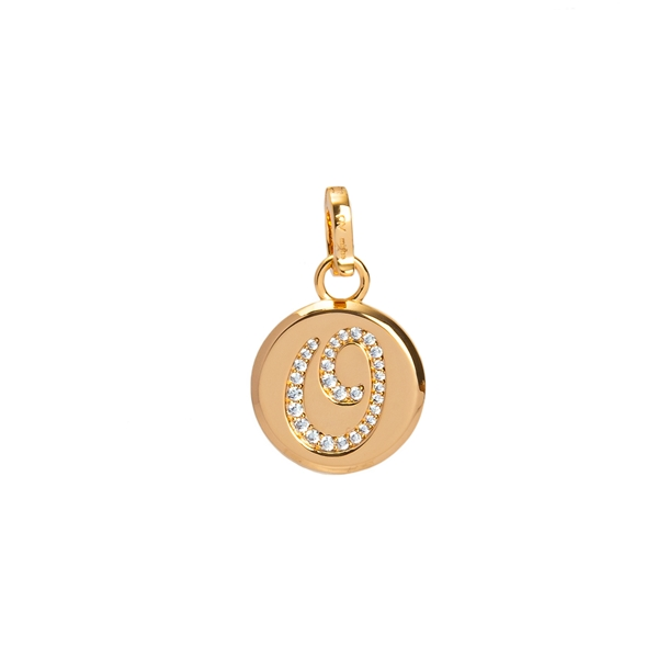 Be Charm Letras Cravejado Pingente Collab Misha e NV