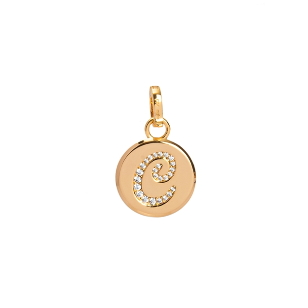 Be Charm Letras Cravejado Pingente Collab Misha e NV