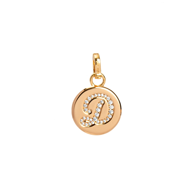 Be Charm Letras Cravejado Pingente Collab Misha e NV