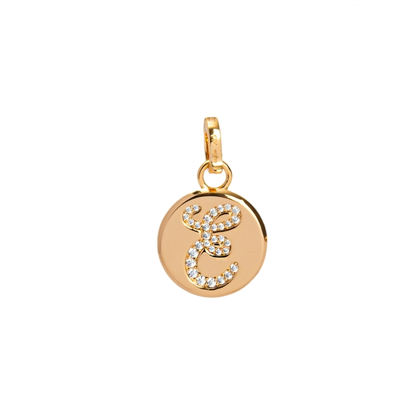 Be Charm Letras Cravejado Pingente Collab Misha e NV