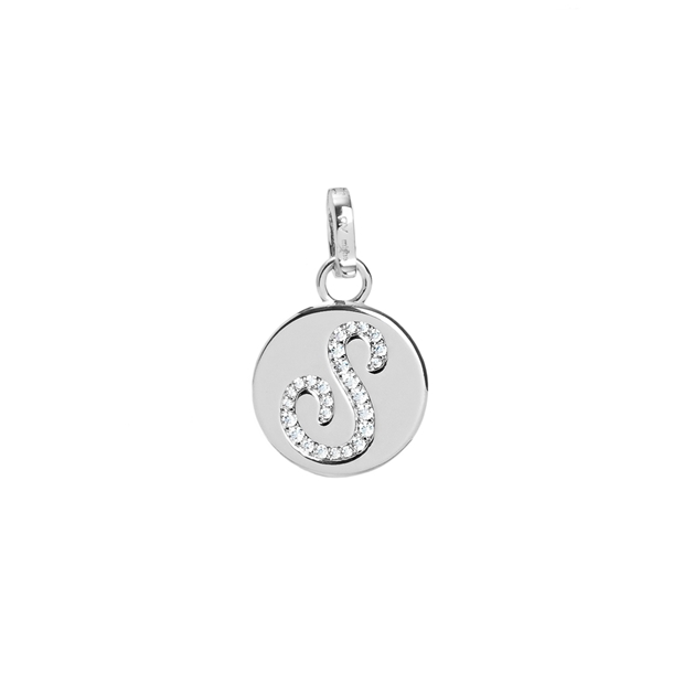 Be Charm Letras Cravejadas Pingente Collab Misha e NV