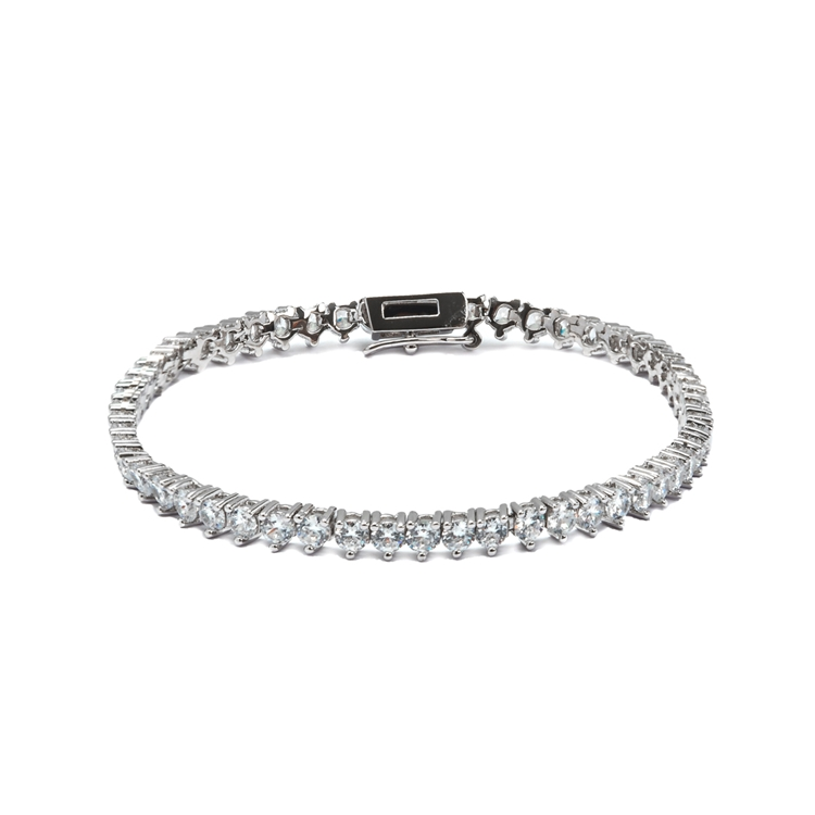 Pulseira Riviera Tiana Cravejada de Zircônias Cristal