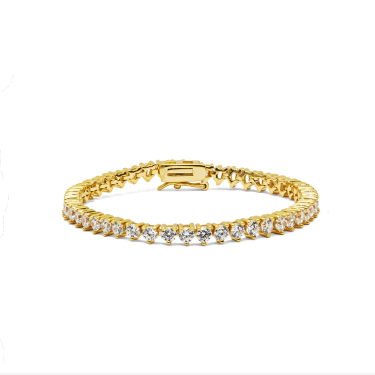 Pulseira Riviera Tiana Cravejada de Zircônias Cristal