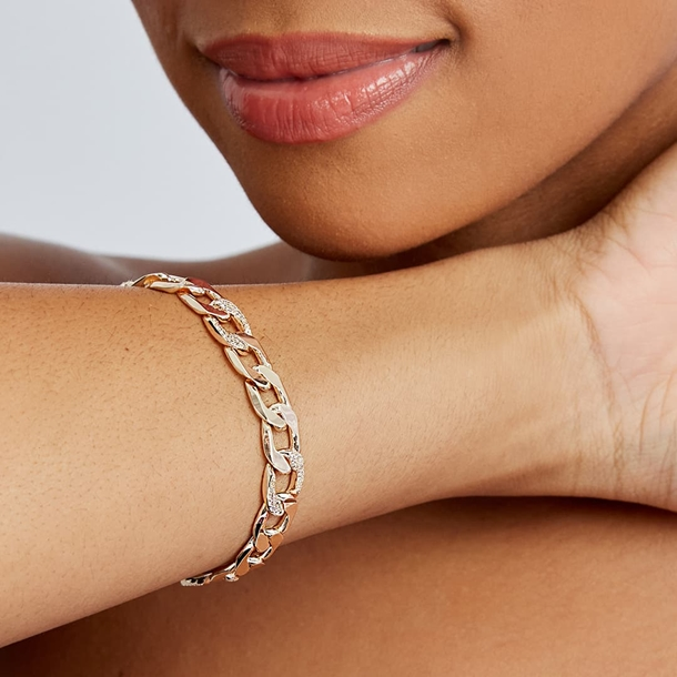Pulseira Elos Cravejados