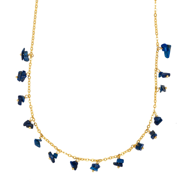 Colar Pedras Gipsy Lápis Lazuli
