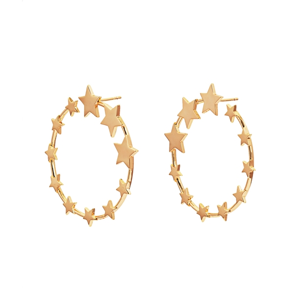 Brinco Argola Estrelar
