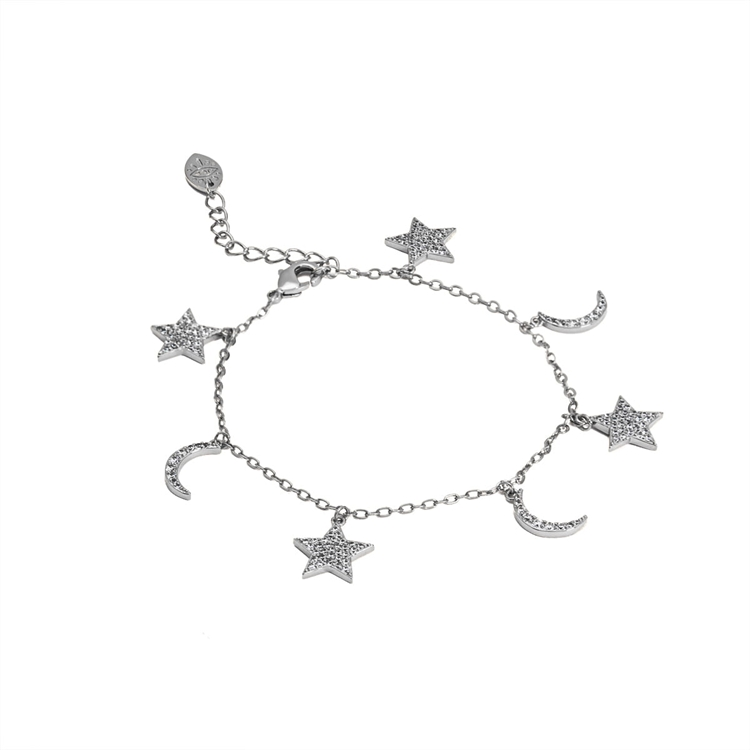 Pulseira Estrelas e Lua