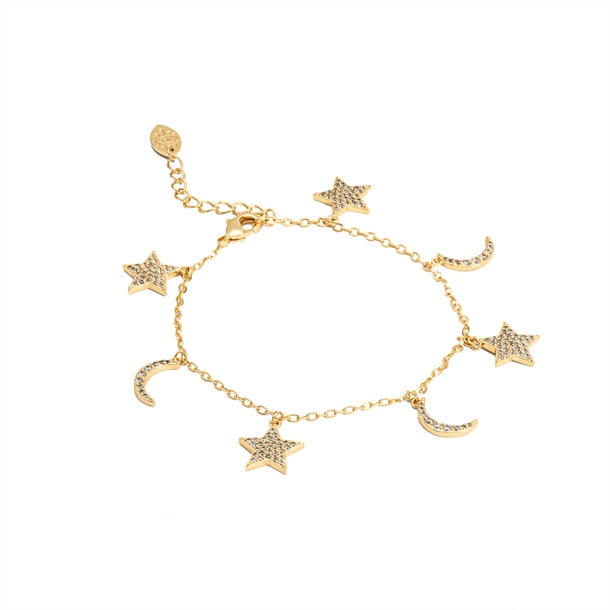 Pulseira Estrelas e Lua
