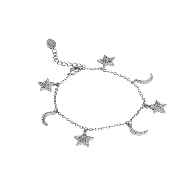 Pulseira Estrelas e Lua