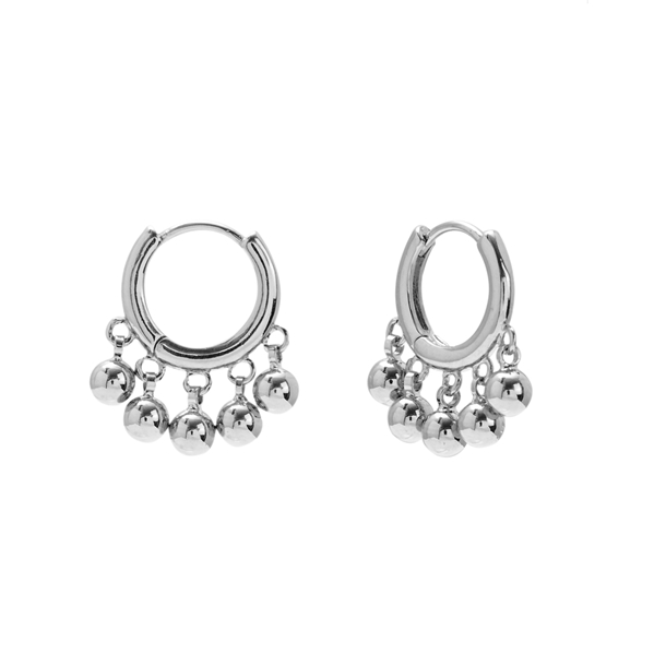 Brinco Argola Mini Bolinhas