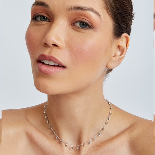 Colar Classic Zircônias