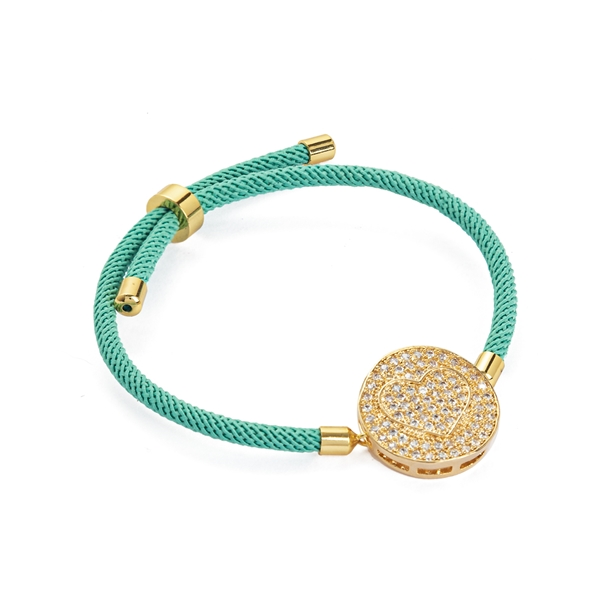 Pulseira Energy Coração Cravejado