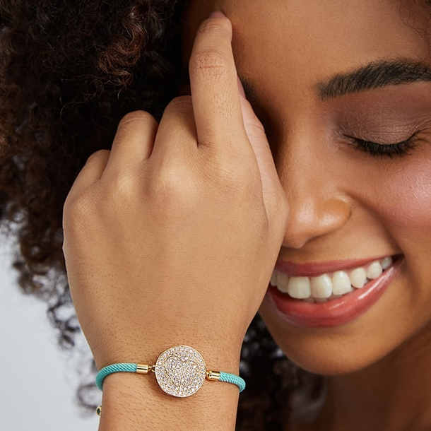 Pulseira Energy Coração Cravejado