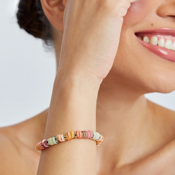 Pulseira Candy e Hematitas