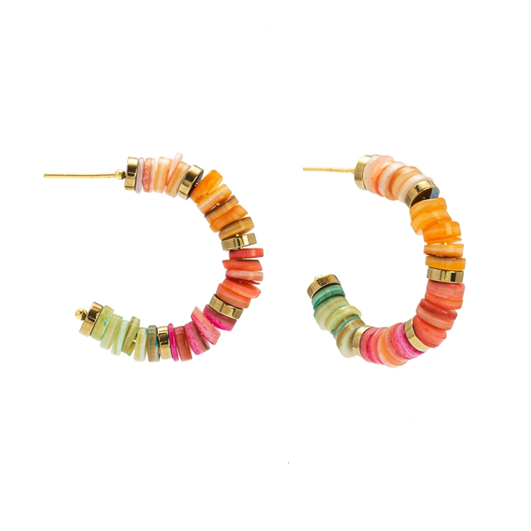 Brinco Argola Rainbow