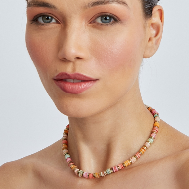 Colar Rainbow Hematitas