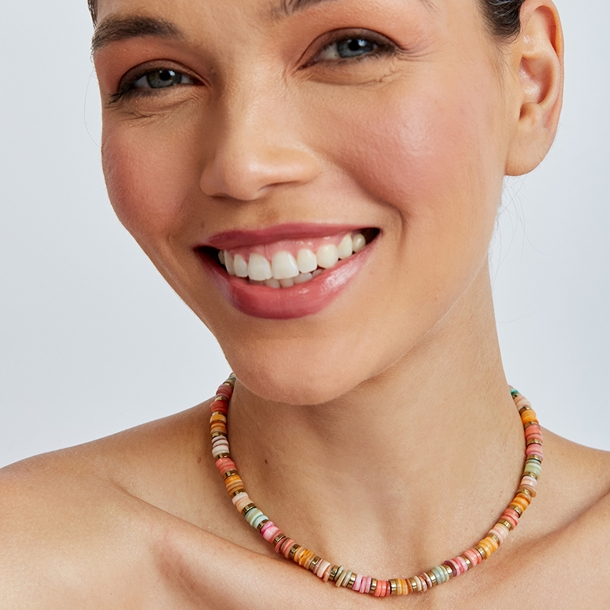 Colar Rainbow Hematitas