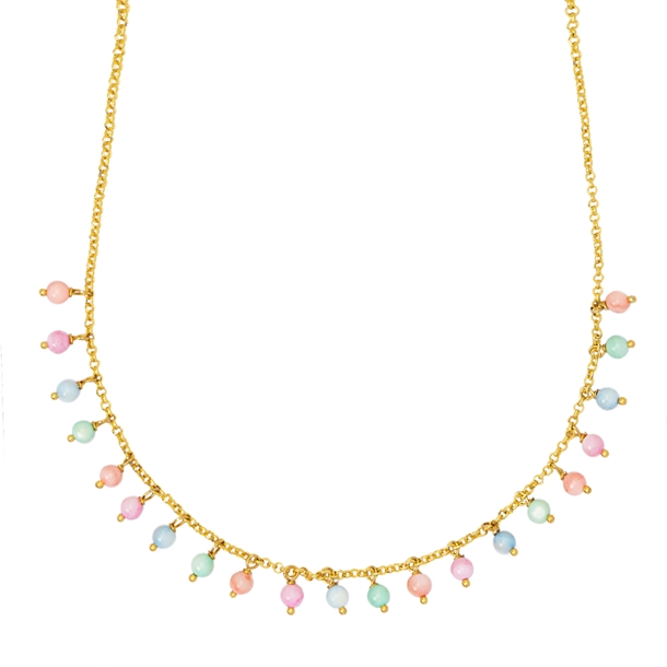 Colar Bolinhas de Madre Pérola Candy