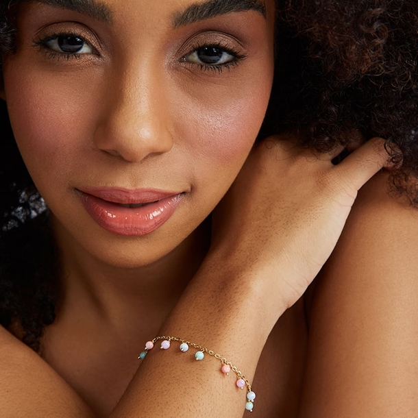 Pulseira Bolinhas de Madre Pérola Candy