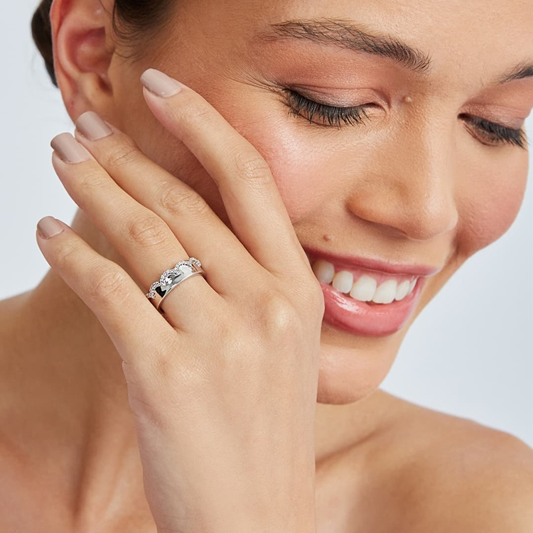 Anel Lara Zircônias