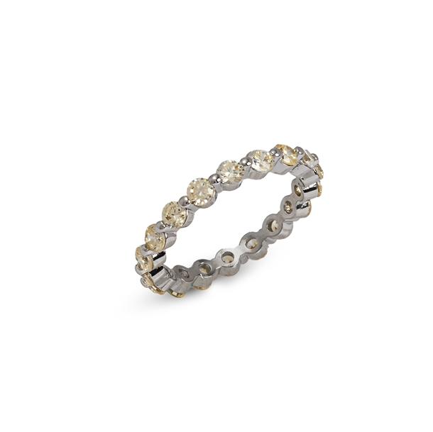 Anel Laura Zircônias Citrino