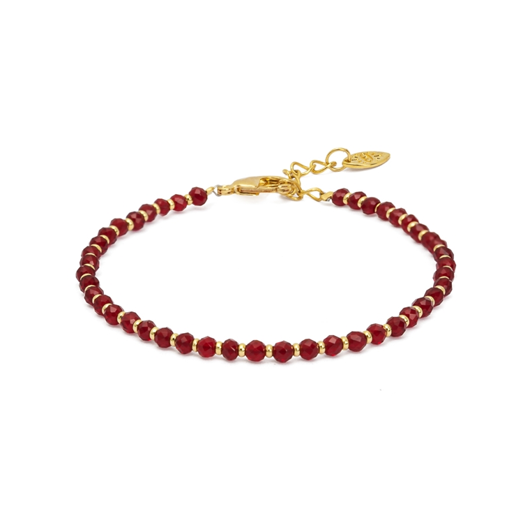 Pulseira Zircônia Pingente Lisa