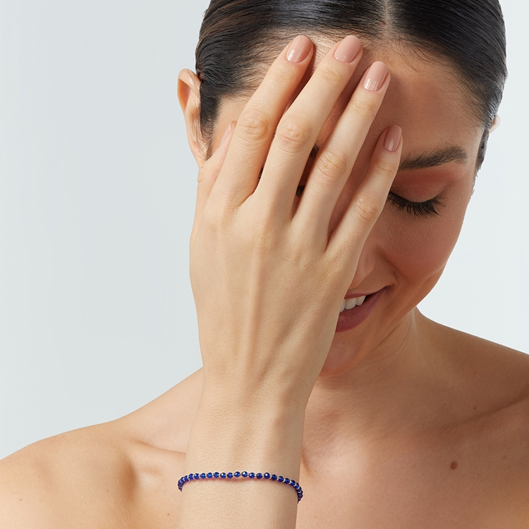 Pulseira Zircônia Pingente Lisa