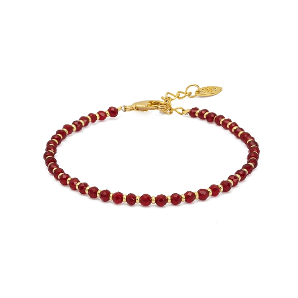 Pulseira Zircônia Pingente Lisa