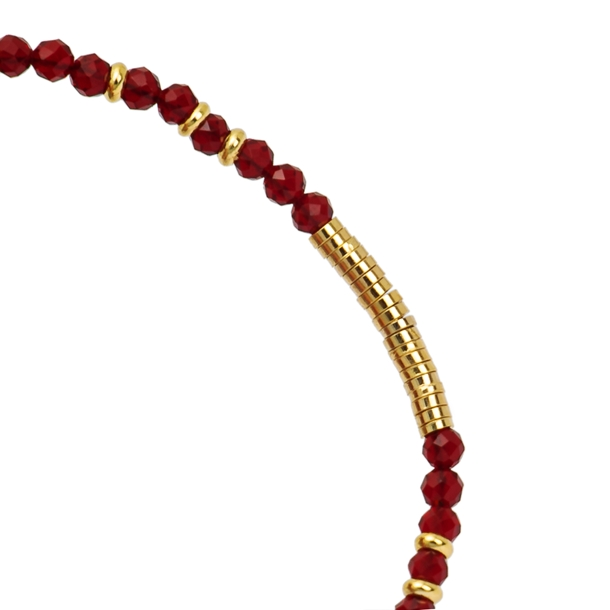 Pulseira Zircônia com Pingente Discos
