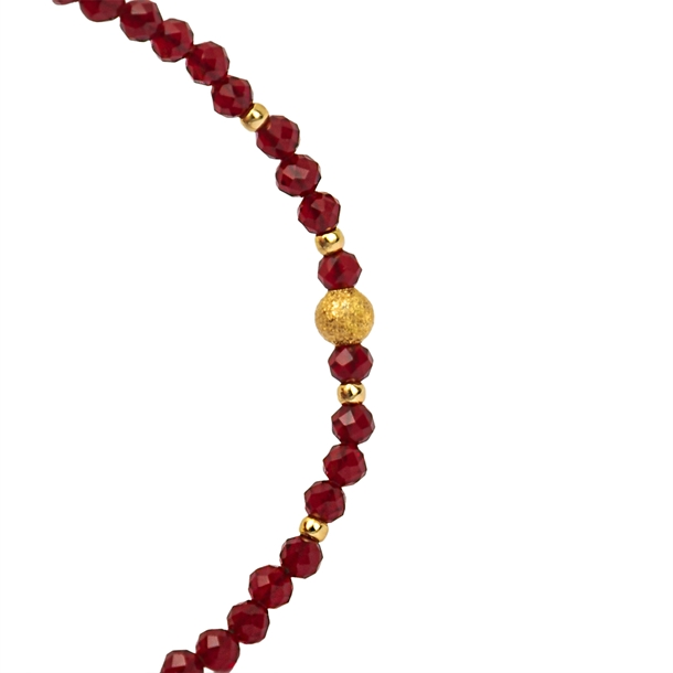 Pulseira Zircônia com Pingente Bolinha