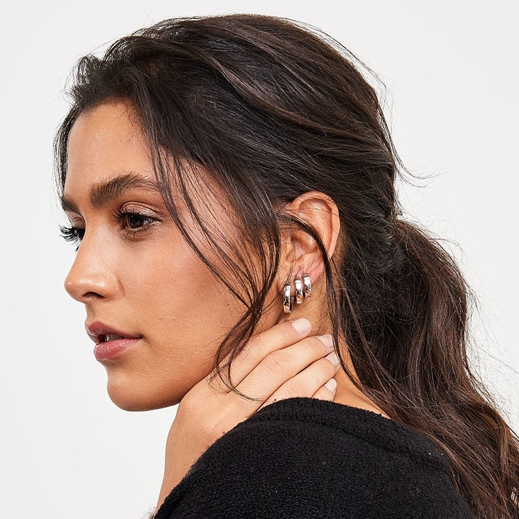 Brinco Kit Argolas Lisa