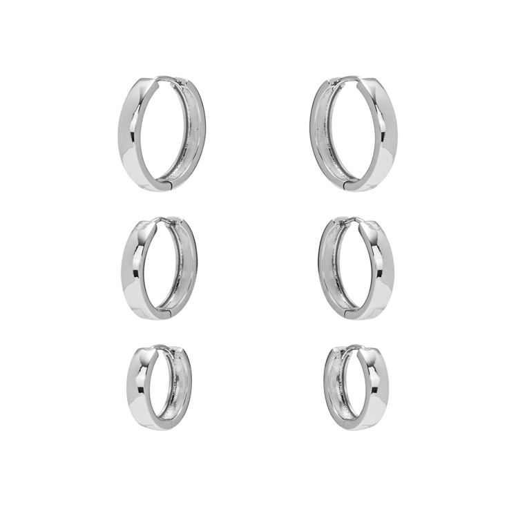 Brinco Kit Argolas Lisa